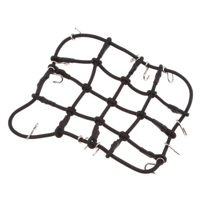 Red Elástica Rack con para 1/8 1/10 RC Rock Crawler Car Sunnimix Negro