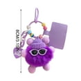 thumbnail image 3 of Rvkxad Mini Stuffed Animal Keychain, Soft Plush Toy Key Ring, Cute Bag Charm Accessory for Kids Adults, 3 of 7