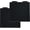 2Pack Black, variant on Molle Patch Panel,Hook&Loop Adapter Panel for Patch Badges,Tactical Molle Hook and Loop Panel for Badges and Insignia Patches 4''x4''