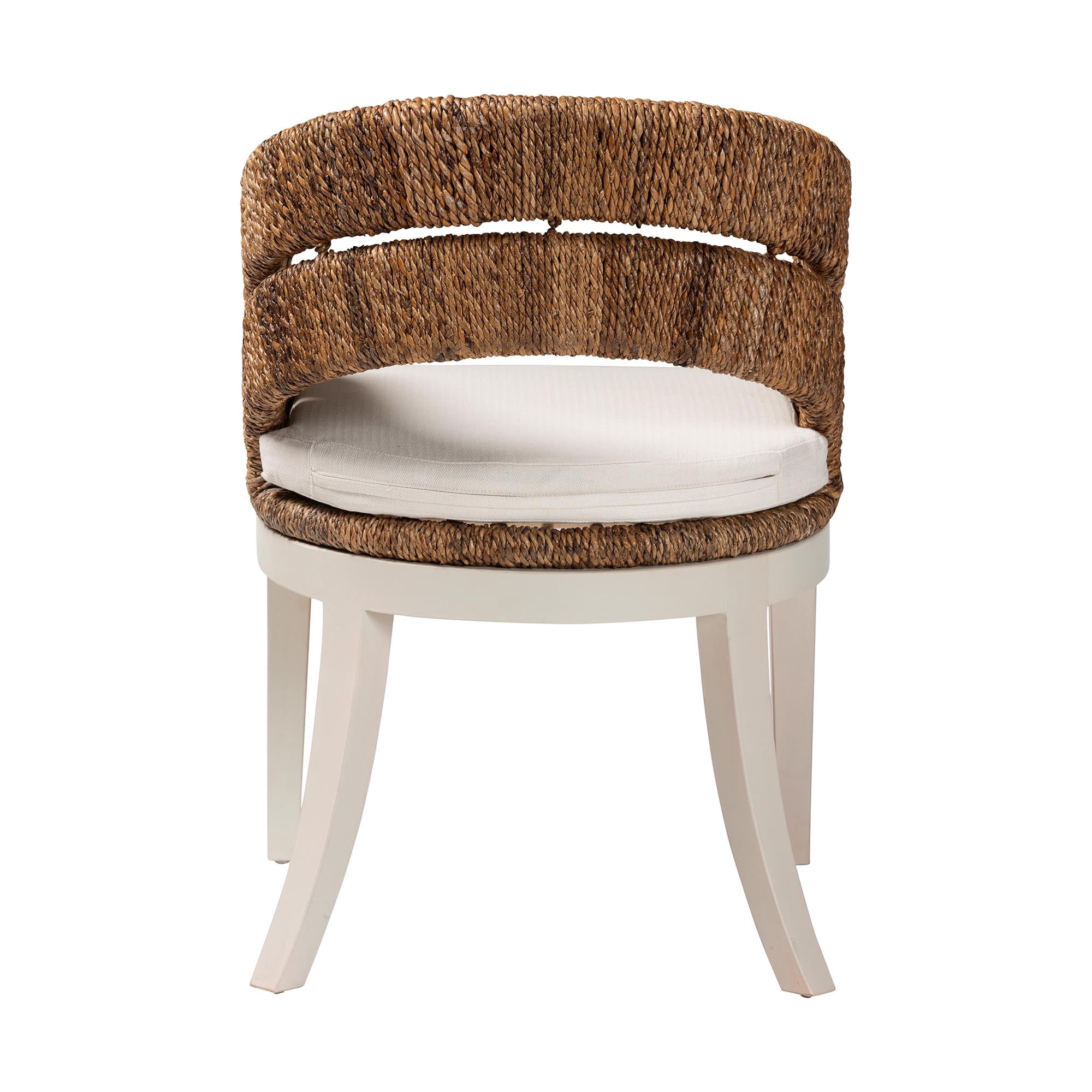bali & pari Ubud Boho Accent Chair, Natural Seagrass