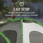 Coleman 6-Person Evanston Dome Camping Tent with Screen Room
