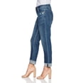 thumbnail image 4 of Riders by Lee Women's Indigo Fringe Cuff Boyfriend Jean, 4 of 4