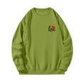 thumbnail image 5 of Tauxra Mens Printed Long Sleeve Sweatshirt, Casual Round Neck Top for Outdoor and Everyday Wear, Polyester Blouse, 5 of 5