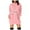 Pink, variant on Merry Christmas Long Hoodies for Women 2025 Long Sleeve Xmas Tree Graphic Hooded Sweatshirt with Pockets Hoodie Dress