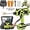 green, variant on Sakerplus Welder, 6 Gears 20-120A Saker Portable Welding Machine, 110V Portable Welder Handheld with IGBT Inverter for 1/16"-1/8" Welding Rods (Grey)
