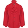 thumbnail image 1 of Mens Vampire Shirt, Pirate Victorian Gothic Medieval Steampunk Ruffle Blouse, 1 of 5