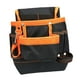 thumbnail image 2 of Cinturón de herramientas de jardín, soporte para bolsa de almacenamiento de cintura para carpinteros, multifuncional, portátil, 8 bolsillos, duradero, Naranja shamjiam Titular de la cintura de electricista, 2 of 8