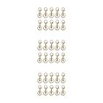 thumbnail image 3 of ZheElen 10pack/lot Metal Key Chain Snap Hooks - Accessories For Personalized Keychain Is Low Ancient cyan 3Set, 3 of 6