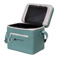 thumbnail image 2 of Ozark Trail 6-Can Soft Sided Cooler with Removable Hard Liner and Coated Exterior, Green, 2 of 10
