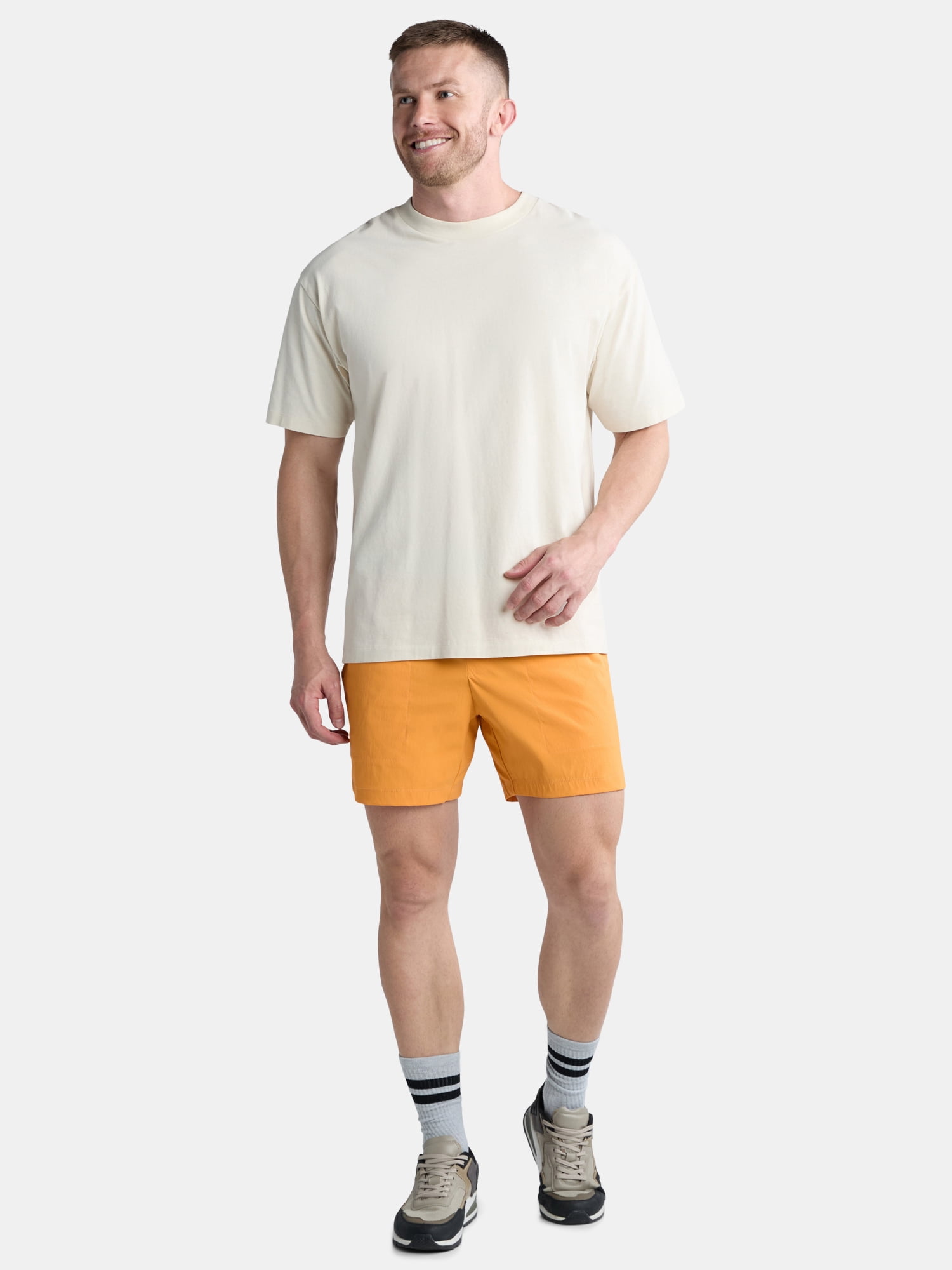 Ozark Trail Men's and Big Men's Amphibious Shorts, 6" Inseam, Sizes S-3XL