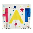 thumbnail image 4 of Multicolor Bright Star Happy Birthday Fringe Party Banner, 12', by Way To Celebrate, 4 of 5