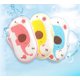 thumbnail image 3 of Esponja de baño para bebé, esponja natural de espuma suave para bañarse, esponja corporal para ducha para niños/hombres/mujeres, 3 piezas, 16*9,5 cm azul rosa amarillo, 3 of 5