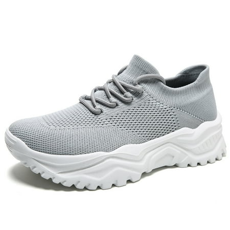 

Women‘s Leisure Sneakers Breathable Mesh And Lace Up Shoes Women‘s Running Shoes