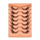 thumbnail image 1 of Pestañas de visón, extensiones de pestañas finas, mechones, extensiones de pestañas DIY, 14 unidades de mechones de pestañas naturales, pestañas individuales, 1 of 7