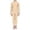 Beige, variant on Summer Clothes Elegant Kids Party Jumpsuit For Festivals Solid Color Piece /Temale Girl Romper For Occasions, Size M