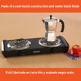 thumbnail image 3 of IMUSA Double Electric Burner, Black, 3 of 8