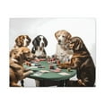 thumbnail image 4 of Dogs Playing Poker Funny Game Playing Card Canvas Wall Art for Home Decor Ready-to-Hang, 4 of 18