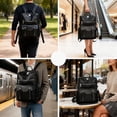 thumbnail image 6 of Sunyuer PU Leather Backpack Purse for Women | Anti-theft Stylish & Functional Ladies Shoulder Bag Handbag Suitable for Work, Travel, and Daily Use, 6 of 7