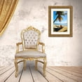 thumbnail image 3 of Navas, Emily 13x18 Gold Ornate Wood Framed with Double Matting Museum Art Print Titled - Sunset Views, 3 of 4