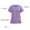 Purple, variant on YLSDY Scrub Tops for Men Women V-Neck Scrubs Unisex Stretch Nursing Shirts Medical Uniform Workwear with 3 Pockets Purple XS
