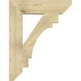 thumbnail image 3 of Ekena Millwork 6"W x 28"D x 36"H Merced Slat Rough Sawn Bracket, Douglas Fir, 3 of 4