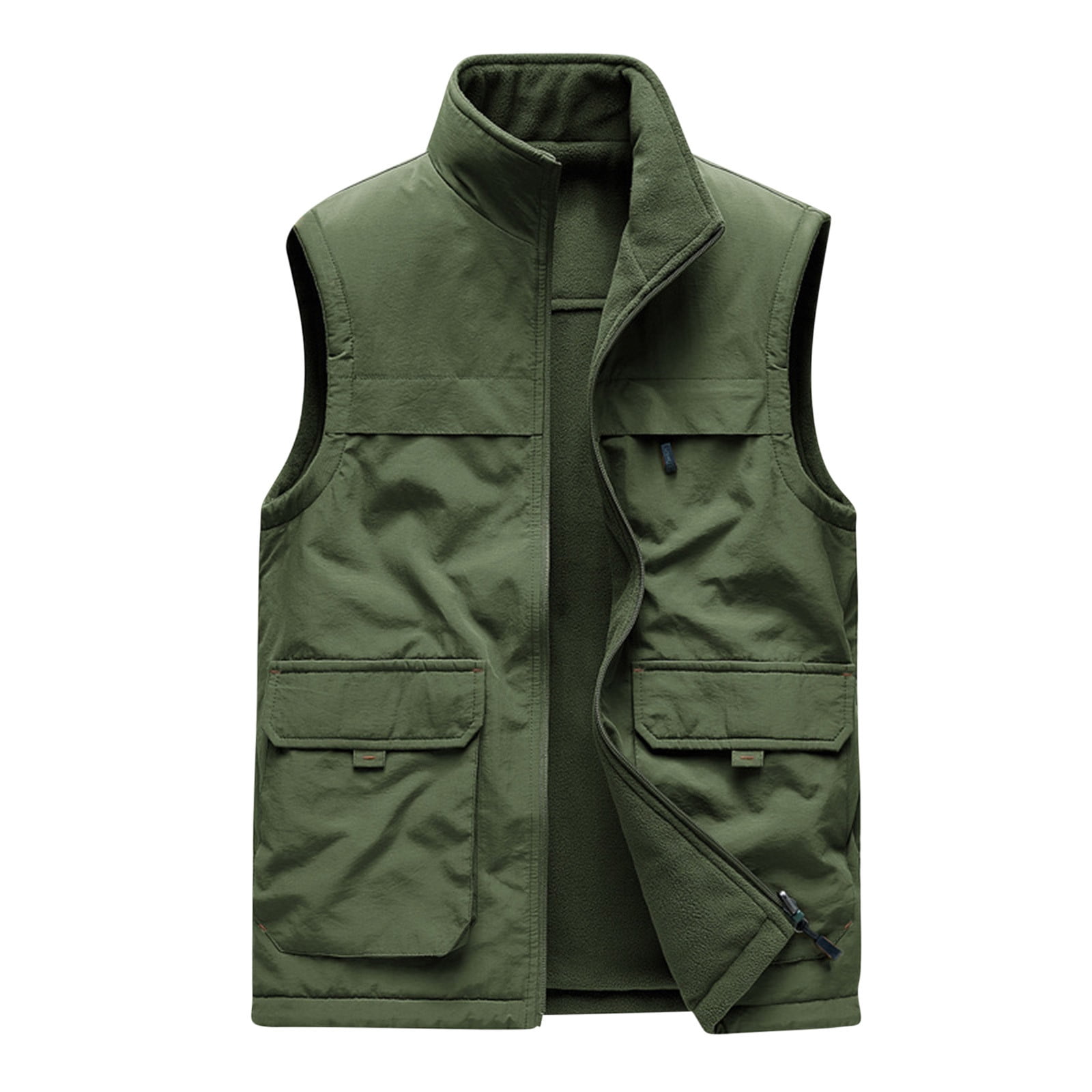 IYTR Men's Multi Pocket Utility Waistcoat Lightweight Breathable