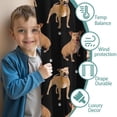 thumbnail image 3 of Blackout Kids Curtains,Pitbull Dog and Footprint Childrens Insulated Curtains Set Of 2,Bedroom Essentials,Toddler Room Decor 52x84in(132x213cm), 3 of 4