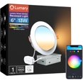 thumbnail image 1 of Lumary Luz Empotrada Inteligente de 6 Pulgadas con Gimbal RGBWW 13W, 1 of 7