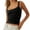 Black-04, variant on Mittory Women Ribbed Knit Sleeveless Crop Top Scoop Neck Slim Fit Cami Top Summer Basic Tank Top