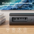 thumbnail image 3 of Upgraded Bluetooth Sound Bar for TV with Subwoofer, Deep Bass, ARC/Optical/AUX/Bluetooth Connect, Surround Sound System for PC/Gaming/Projectors/Gift, 3 of 8