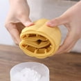 thumbnail image 4 of Kitchen Ice Grid Clearance! Ice Bucket Silicone Ice Bucket Easy Operation Pumpkin Design Ice Bucket Bucket with Lid Ice Large Size Bottle Silicone 37 Compartments, 4 of 8