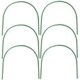 thumbnail image 3 of CreativeArrowy 10pcs Garden Accessories Greenhouse Support Hoop Brackets Arch Balcony Planting Rack Plastic-Coated Steel Pipe Plant Frame, 3 of 18