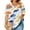 #171-Yellow, variant on Roncen Plus Size Tops for Women Summer Criss Cross Elbow Sleeve Shirts Dressy Casual Loose Fit Oversized Blouses