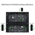 thumbnail image 5 of for LED Dot Display RGB Color LED Application Screen Brightness Adjustable HUB75 Interface Module, 5 of 5