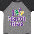 thumbnail image 4 of Inktastic I Love Mardi Gras Boys or Girls Baby Bodysuit, 4 of 5
