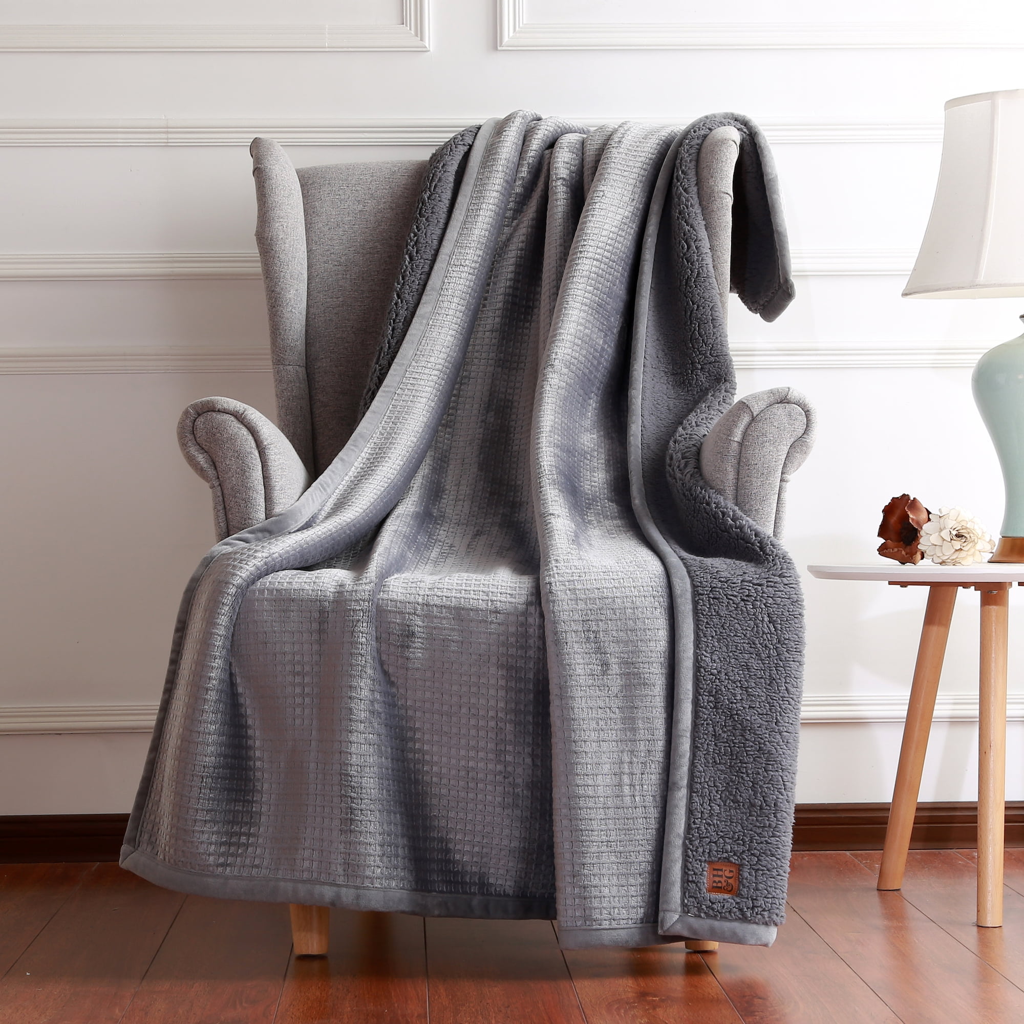Various Styles Better Homes/&gardens Oversized Sherpa Throw