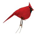 thumbnail image 2 of One Dozen, 3.5 Inch Fat Sitting Cardinal To Use In Winter Nest, Christmas Trees/In Home Decorations - Red (Male) with Clip, 2 of 4