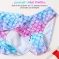 thumbnail image 3 of Traje de baño Traje de baño de 3 piezas para niña pequeña, traje de baño de sirena para niña, Bikini para natación en la playa al aire libre, trajes de baño de estilo veraniego para niños y niña, 3 of 8