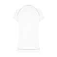 thumbnail image 6 of SDNall Summer T-Shirt for Women Solid Color Short Sleeve Casual Round Neck Side Split Fashion T-Shirt Short Sleeve Round Neck T-Shirt (White,Sizes:S-2XL), 6 of 9