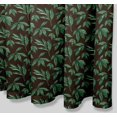 thumbnail image 2 of S4Sassy Brown Elm Leaves Waterproof Bathroom Shower Curtain With Roller Rings Hook-60 x 75 Inch, 2 of 6