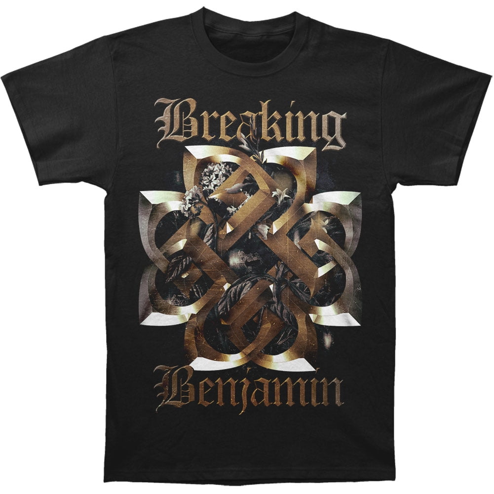 Breaking Benjamin Men's Floral Tee T 