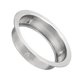 thumbnail image 1 of Collar de Tubo de 5.91 Pulgadas Uxcell, Brida de Pared Redonda, Brida de Tubo Recto, Plata, 1 of 6