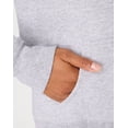 thumbnail image 5 of Hanes EcoSmart Women's Full-Zip Fleece Hoodie Light Steel XL, 5 of 7