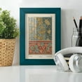 thumbnail image 6 of Nouveau Decorative I - Framed Print w/glass - Ocean Blue, 6 of 8
