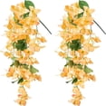 thumbnail image 2 of Fdelink Household Imitation, Artificial Flowers, Artificial Flowers Plants for Outdoor Outside Spring Decoration Hanging Long Vines Trailing Realistic for Home Porch Patio Balcony, 2 of 4