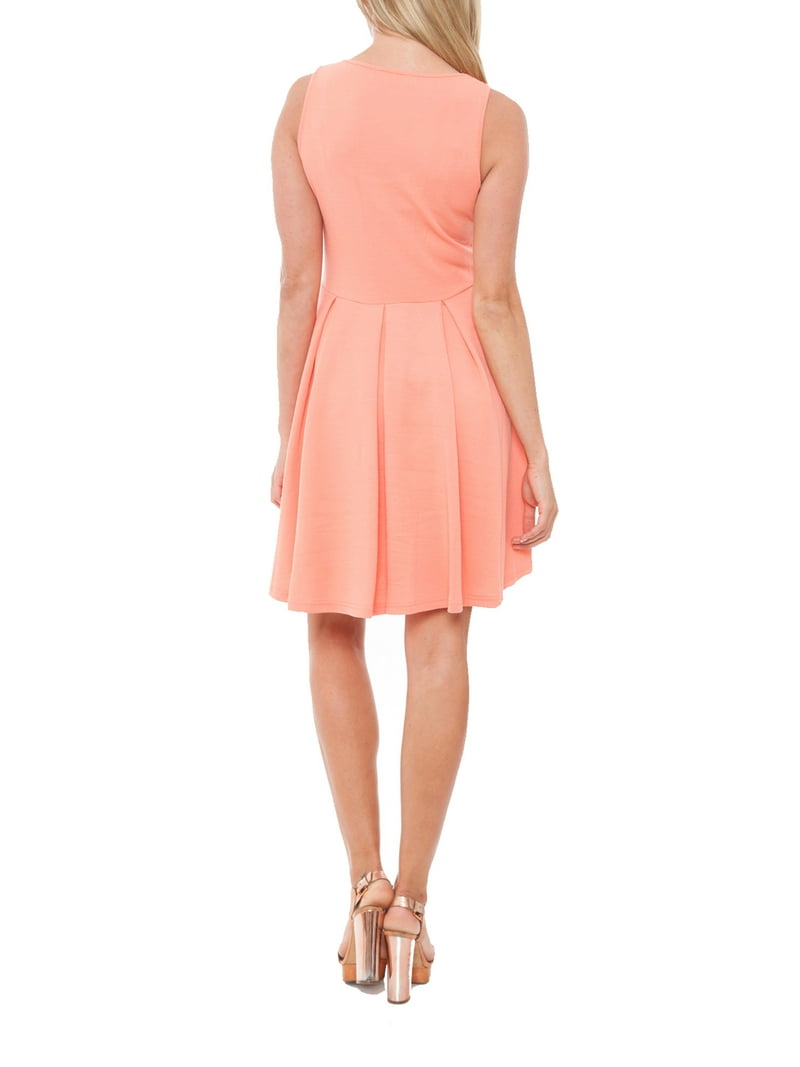 bright fit and flare dress Jersey Smocked Fit & Flare Dress - Bright Paisley