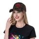 thumbnail image 5 of Fotbe Roses Gorro Clásico de Béisbol, Gorra Ajustable con Broche Snapback, Gorro de Exterior de Algodón Suave, 5 of 6
