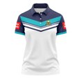 thumbnail image 3 of Camiseta tipo POLO ROYAL MEDIA de los Northern Queensland Cowboys 2024 de la NRL para mujer, varias opciones, nueva, local y visitante, 3 of 5