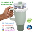 thumbnail image 3 of GWaT Hydration Tracker for Water Bottles, 2-Pack - Helps You Drink More in an Easy Way (Frost White), 3 of 7