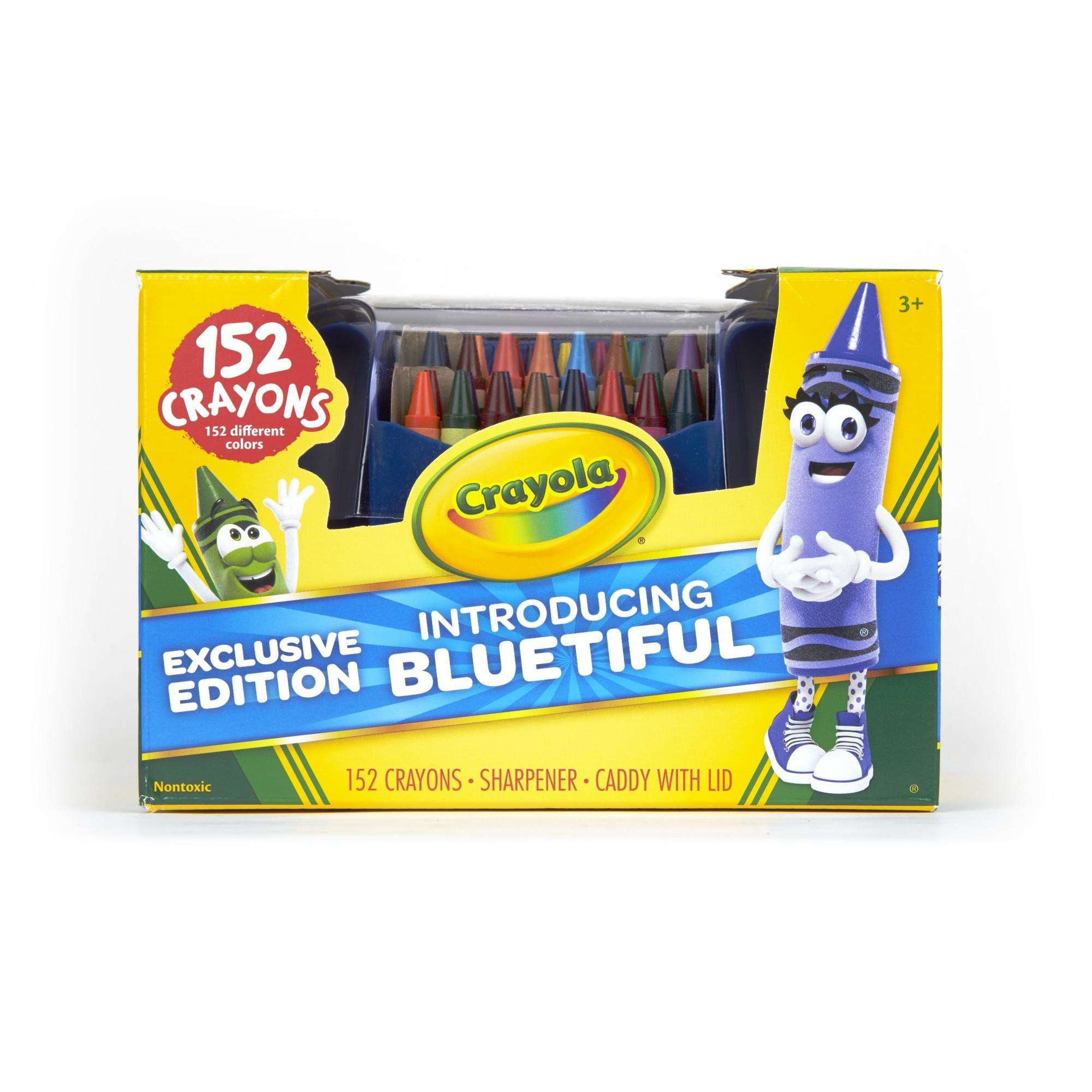 Crayola New Crayola Bluetiful Ultimate Crayon Collection, 152 Count ...